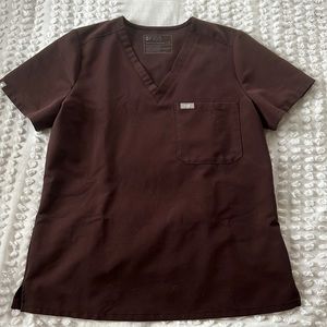 Figs Catarina Top in Espresso